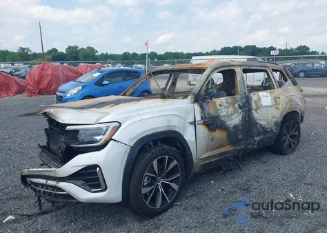 2025 Volkswagen Atlas 2.0T Sel Premium R-Line из США, поврежденный, VIN 1V2FR2CA3SC522993